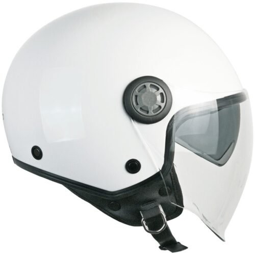 Casco Moto - Scooter Demi Jet Casco Moto Jet Ska-P ZEN MONO Bianco
