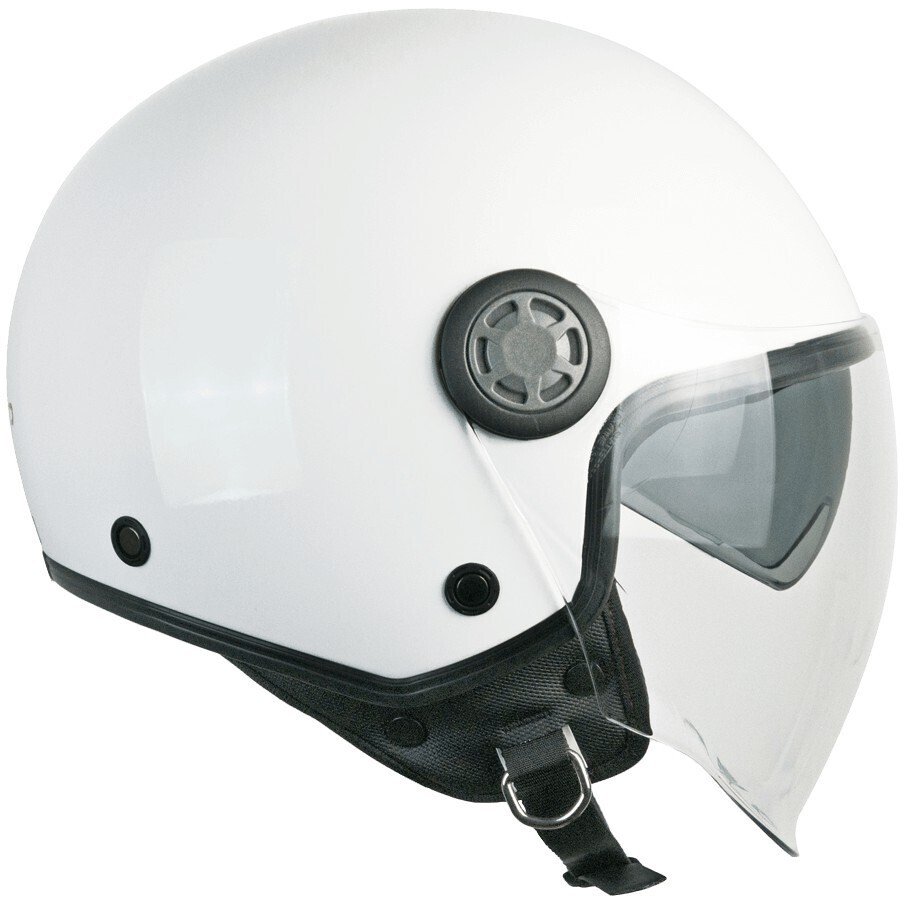 Casco Moto - Scooter Demi Jet Casco Moto Jet Ska-P ZEN MONO Bianco