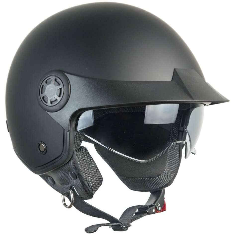 Casco Moto - Scooter Demi Jet Casco Moto Jet Ska-P ZEN MONO Bianco - immagine 2
