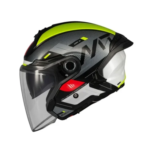 Casco Moto Scooter Jet Mt Helmets Cosmo B3 Sv Silence Lucido