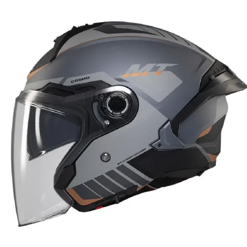 Casco Moto Scooter Jet Mt Helmets Cosmo C2 Sv Cruiser Opaco