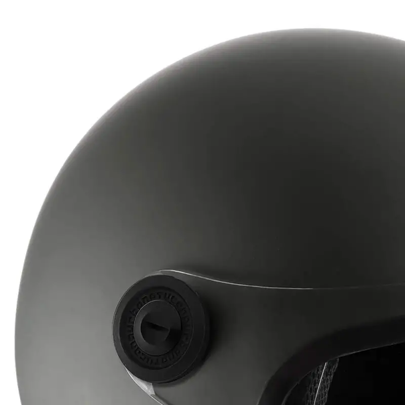 Casco Moto Scooter Jet Tucano Urbano EL'METTIN 6.0 Antra Grey Grigio Antracite Opaco - immagine 4