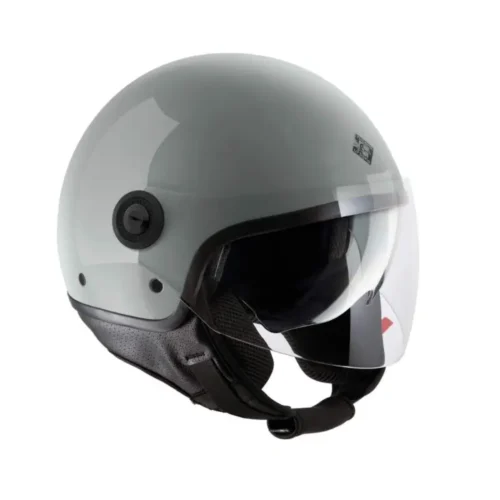 Casco Moto Scooter Jet Tucano Urbano EL'METTIN 6.0 Glossy Nardo Grey | Lucido