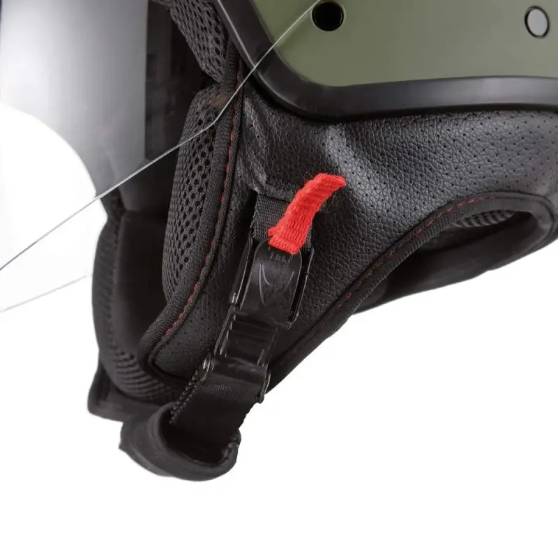 Casco Moto Scooter Jet Tucano Urbano EL'METTIN 6.0 Matt Airborne Green | Verde Opaco - immagine 2