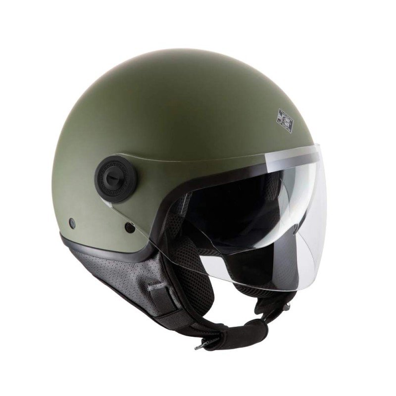 Casco Moto Scooter Jet Tucano Urbano EL'METTIN 6.0 Matt Airborne Green | Verde Opaco