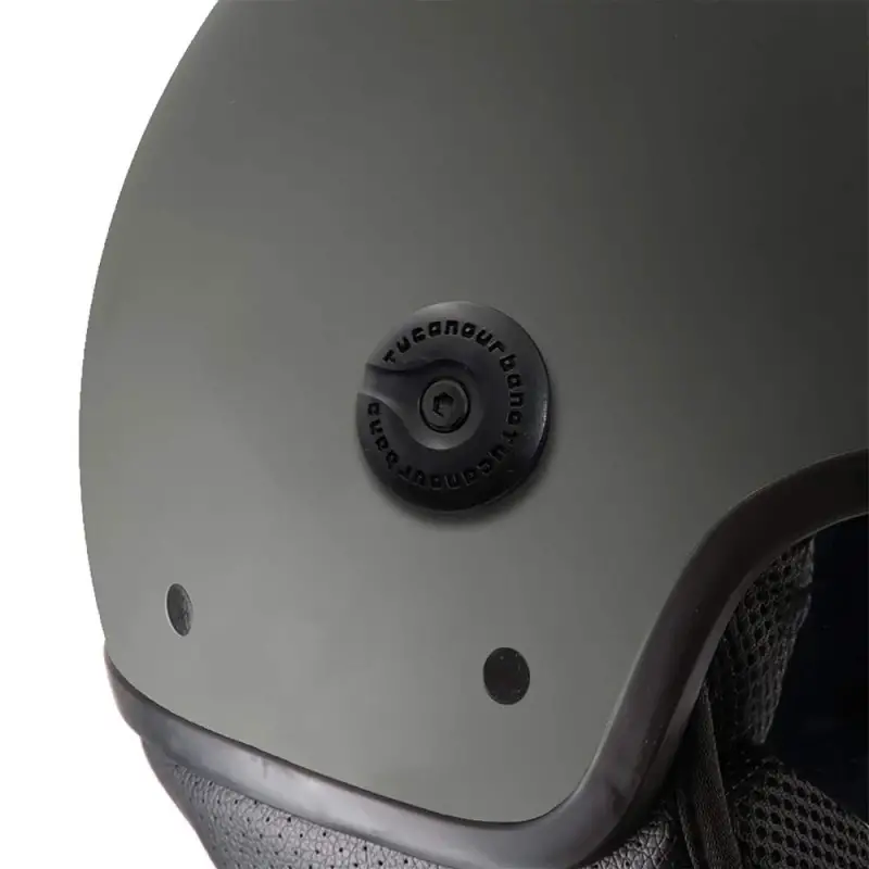 Casco Moto Scooter Jet con Bluetooth Integrato By Midland Tucano Urbano EL'METTIN 6.0 Matt Antracite Grey - immagine 3