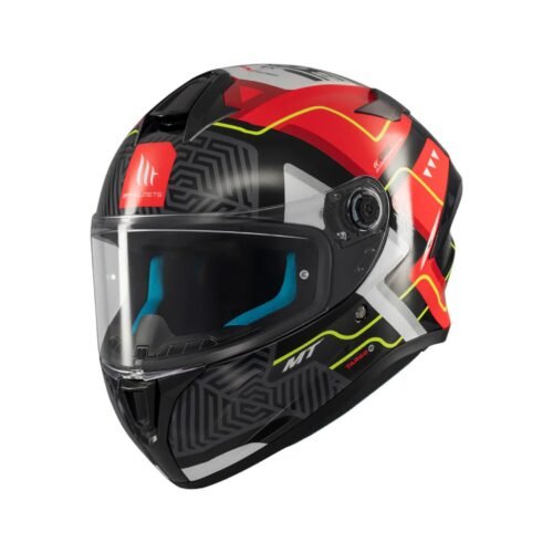 Casco Moto Integrale Mt Helmets TARGO S BRIK C5 Lucido