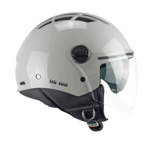 Casco Moto Scooter Jet CGM 116A AIR MONO Bigio Lucido
