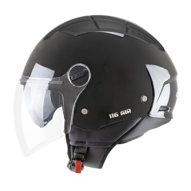 Casco Moto Scooter Jet CGM 116A AIR MONO Nero Lucido