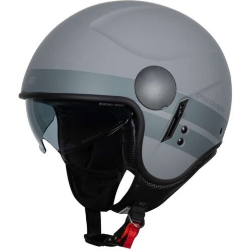 Casco Moto Scooter Jet Origine SIERRA DISCOVERY Grigio Opaco