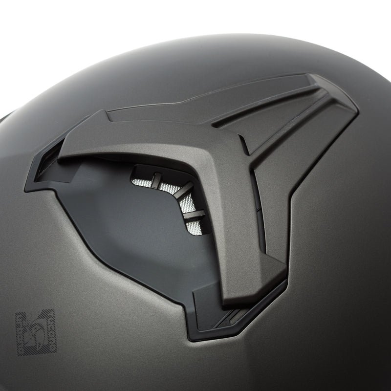 Casco Moto Scooter Modulare Reversibile con Bluetooth Integrato Tucano Urbano Fastflip By Midland Matt Anthra Grey | Grigio Opaco - immagine 6