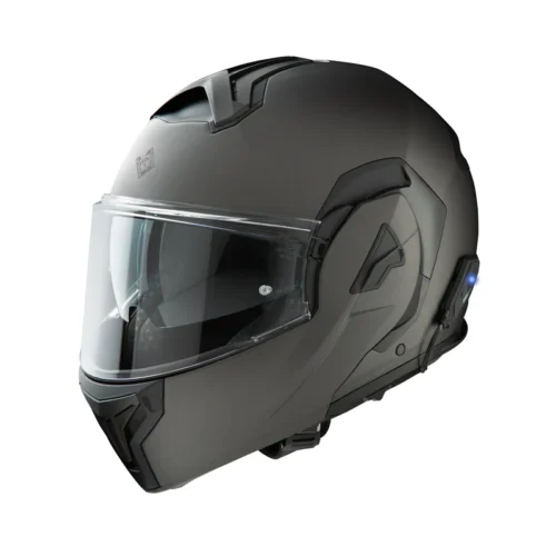 Casco Moto Scooter Modulare Reversibile con Bluetooth Integrato Tucano Urbano Fastflip By Midland Matt Anthra Grey | Grigio Opaco