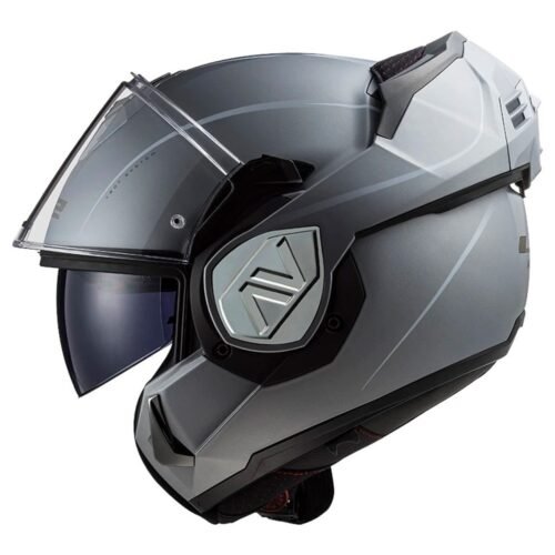 Casco Moto Modulare LS2 FF906 Advant Solid Matt Titanium | Grigio Opaco