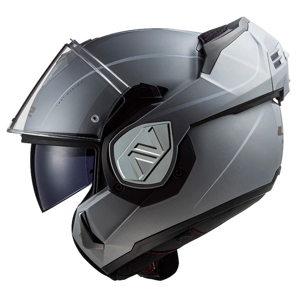 Casco Moto Modulare LS2 FF906 Advant Solid Matt Titanium | Grigio Opaco