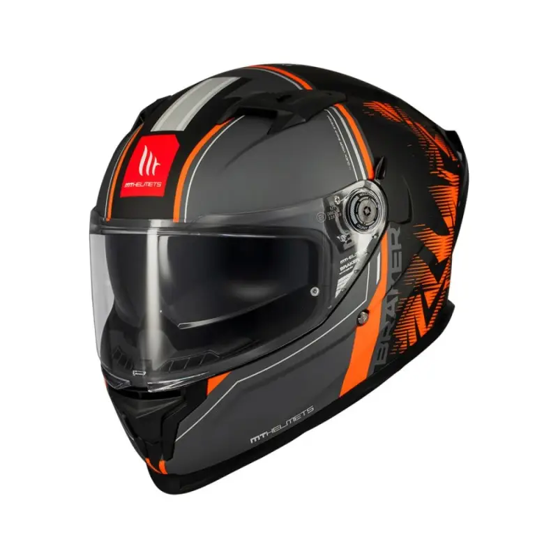 Casco Moto Integrale Mt Helmets BRAKER SV Charm B4 Opaco