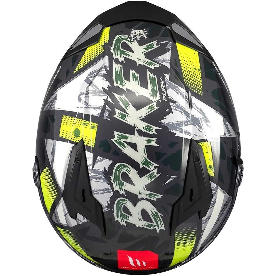 Casco Moto Integrale Mt Helmets BRAKER SV FURY C6 Lucido - immagine 3