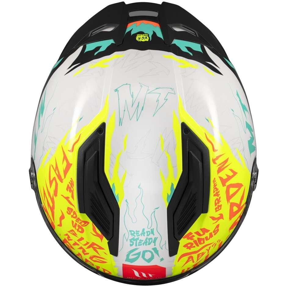 Casco Moto Integrale Mt Helmets STINGER 2 ARDENT A3 Lucido - immagine 5