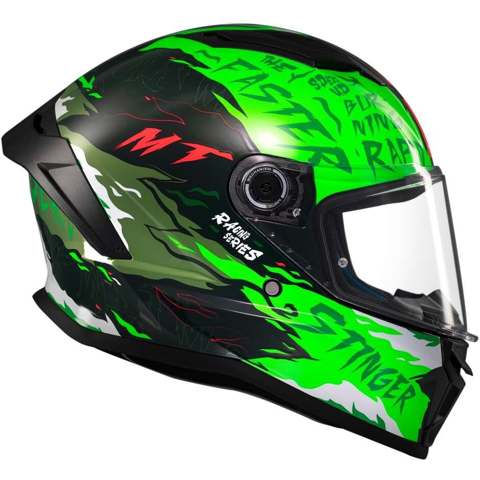 Casco Moto Integrale Mt Helmets STINGER 2 ARDENT C6 Lucido - immagine 4