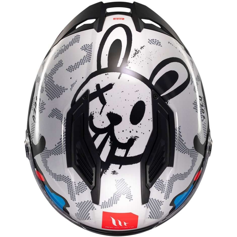 Casco Moto Integrale Mt Helmets STINGER 2 YOZU A7 Lucido - immagine 6