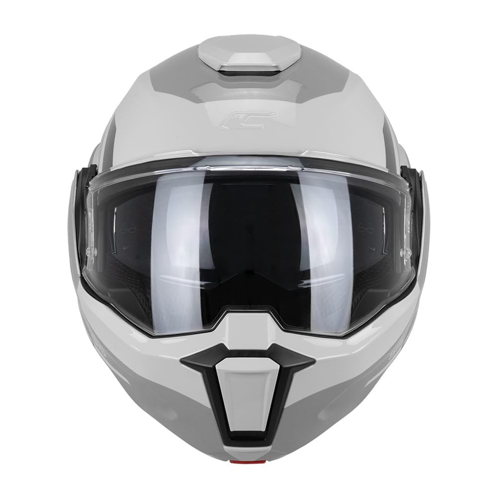 Casco Moto Modulare Reversibile Cgm 515G VERSO SPORT Bigio Grigio Lucido - immagine 4