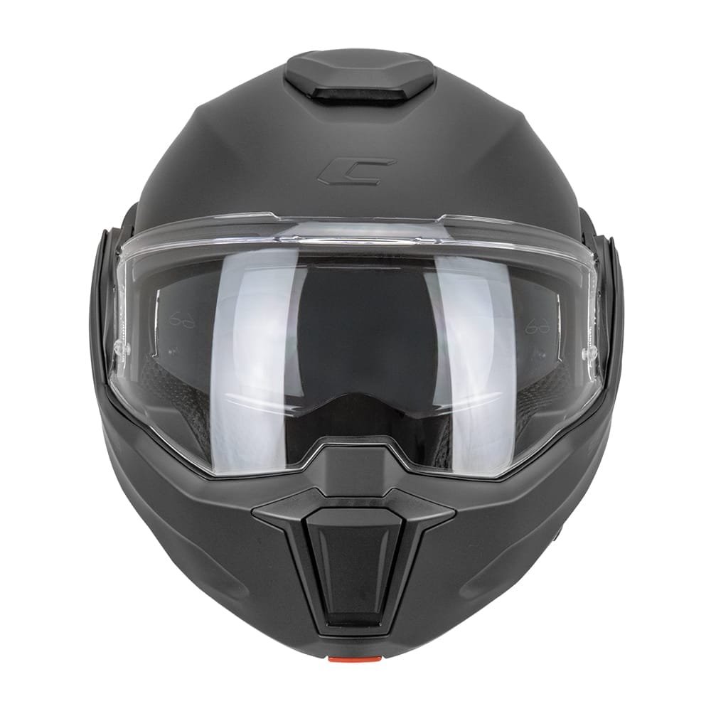 Casco Moto Modulare Reversibile Cgm 515a Verso Mono Nero Opaco - immagine 2