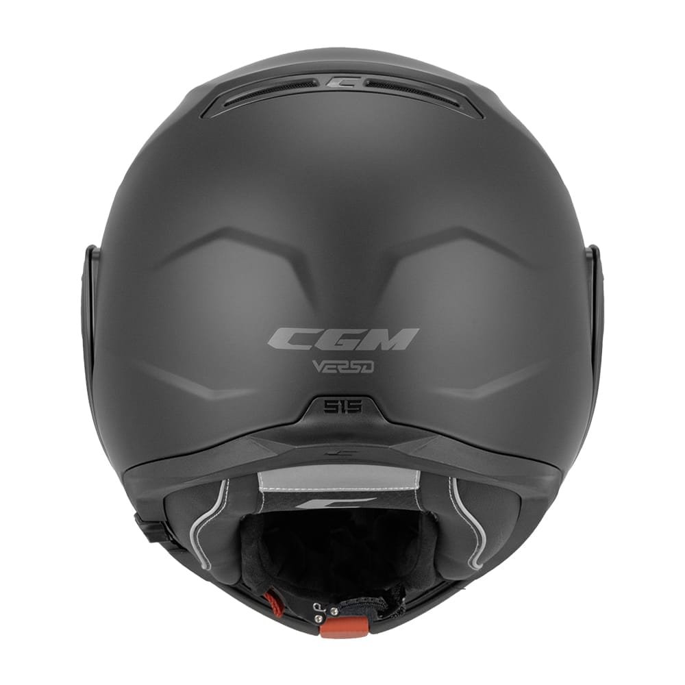 Casco Moto Modulare Reversibile Cgm 515a Verso Mono Nero Opaco - immagine 4