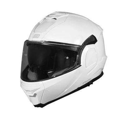 Casco Moto Modulare Reversibile Origine STRATOS Solid Bianco Lucido - immagine 5