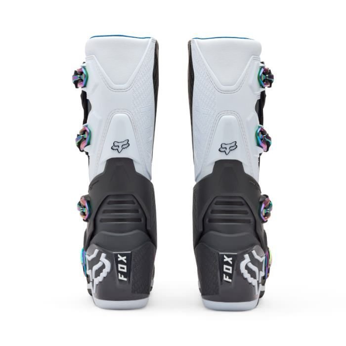 Stivali Moto Cross Enduro Fox Motion Black/Grey/White - immagine 4