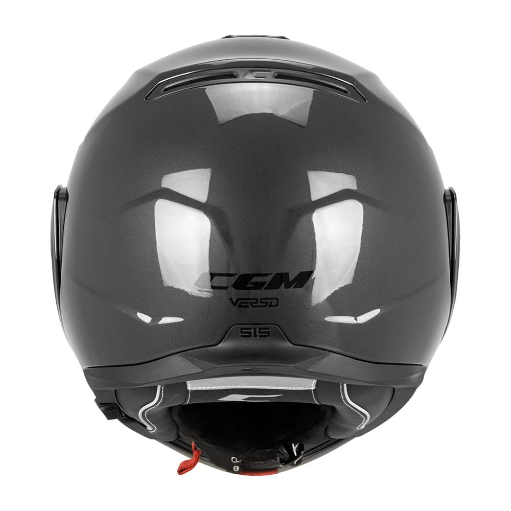 Casco Moto Modulare Reversibile Cgm 515a Verso Mono Grafite Lucido - immagine 6