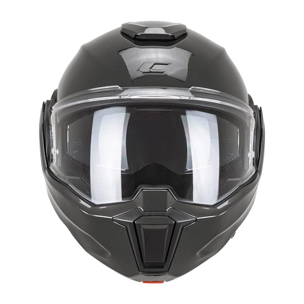 Casco Moto Modulare Reversibile Cgm 515a Verso Mono Grafite Lucido - immagine 3