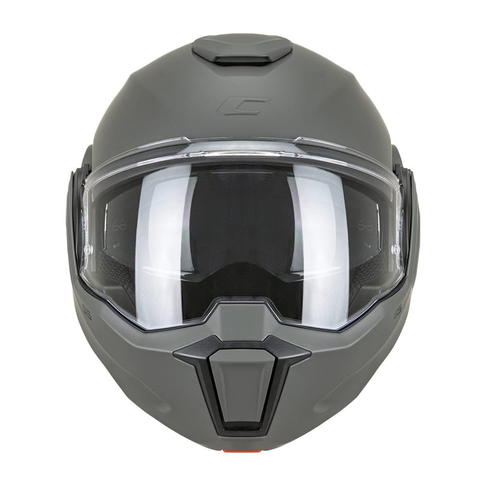 Casco Moto Modulare Reversibile Cgm 515a Verso Mono Antracite Opaco - immagine 6