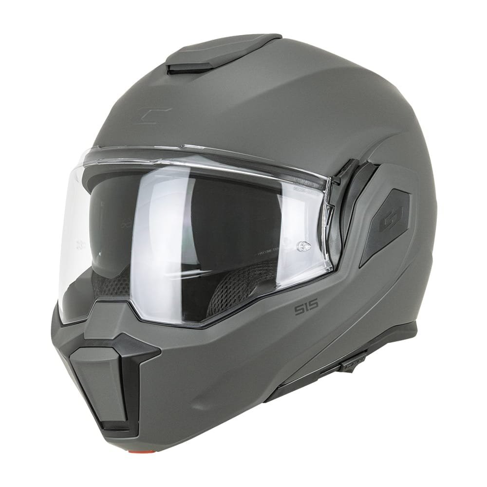 Casco Moto Modulare Reversibile Cgm 515a Verso Mono Antracite Opaco - immagine 2