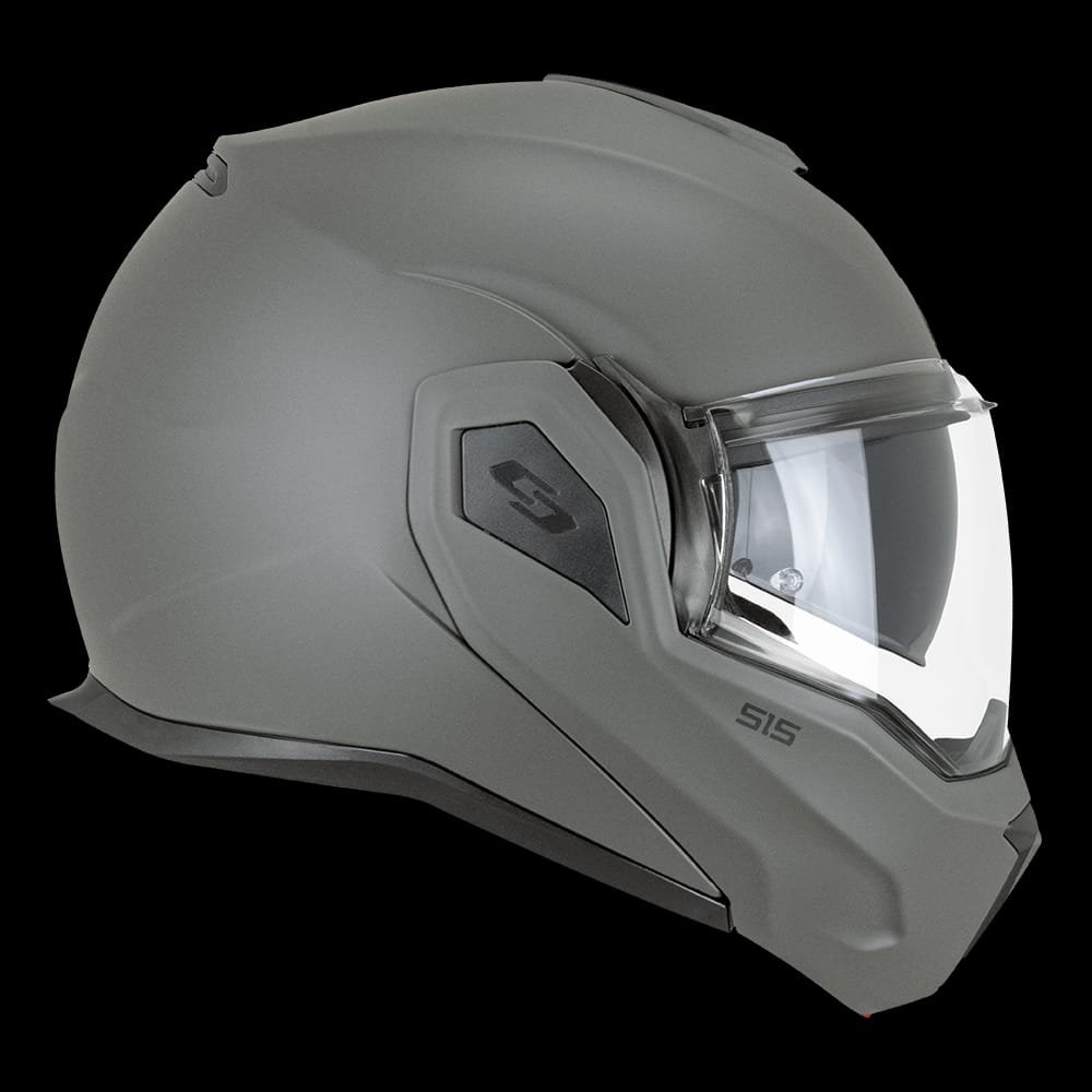 Casco Moto Modulare Reversibile Cgm 515a Verso Mono Antracite Opaco - immagine 3