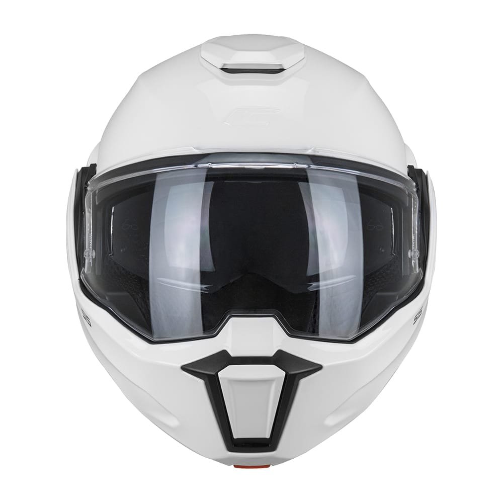 Casco Moto Modulare Reversibile Cgm 515a Verso Mono Bianco Lucido - immagine 3