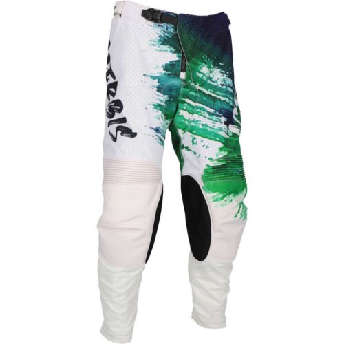 Pantaloni Moto Cross Enduro Acerbis K-WINDY VENTED BRUSH Bianco Verde Blu
