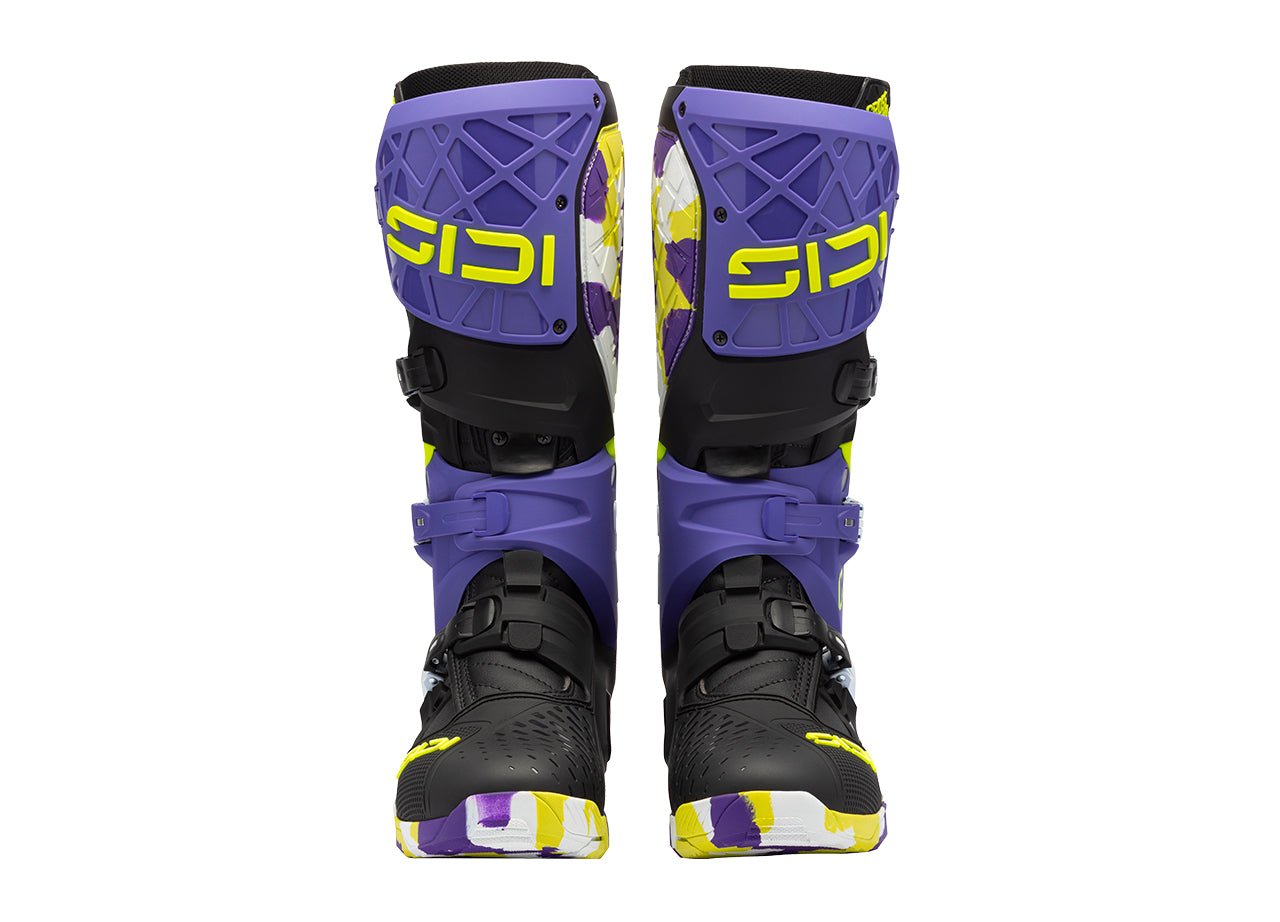 Stivali Moto Cross Sidi Crossair X Nero/Viola - immagine 3