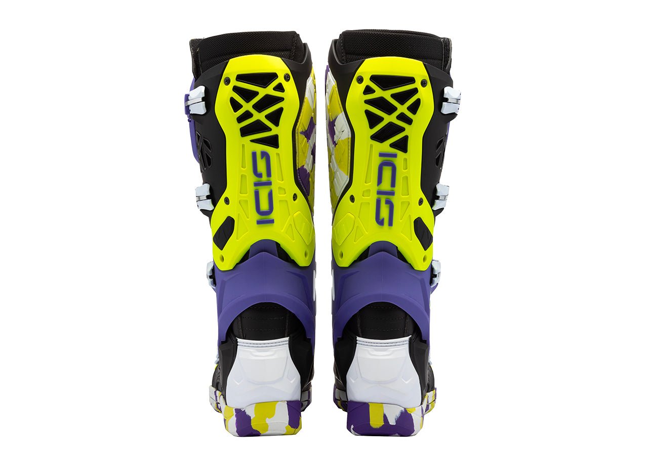 Stivali Moto Cross Sidi Crossair X Nero/Viola - immagine 4