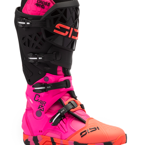 Stivali Moto Cross Sidi Crossair X Messy/Corallo
