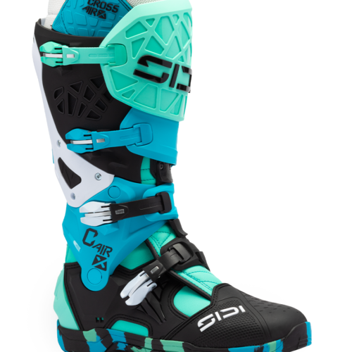 Stivali Moto Cross Sidi Crossair X Messy/Ciano