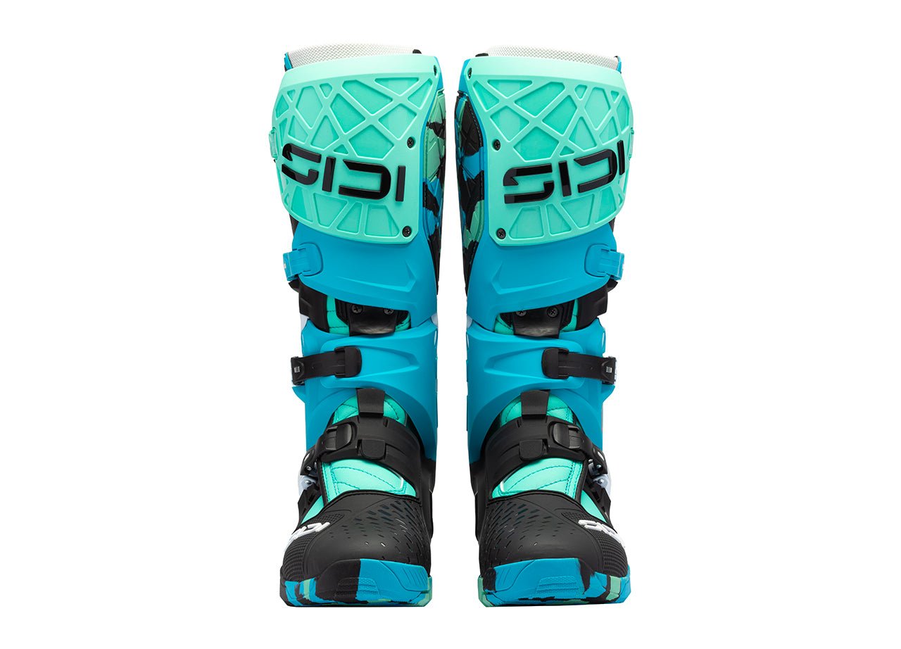 Stivali Moto Cross Sidi Crossair X Messy/Ciano - immagine 3