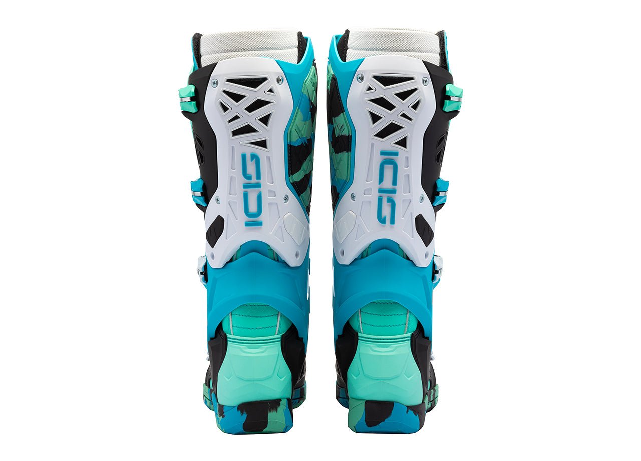Stivali Moto Cross Sidi Crossair X Messy/Ciano - immagine 4