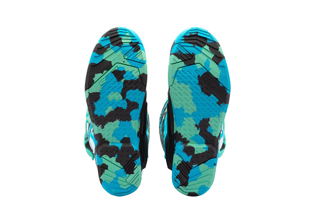 Stivali Moto Cross Sidi Crossair X Messy/Ciano - immagine 5