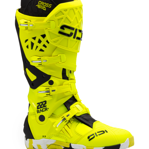 Stivali Moto Cross Sidi Crossair X RACR001 Giallo Fluo
