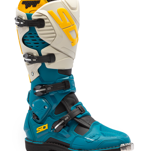 Stivali Moto Cross Sidi Crossfire 3 Sabbia/Blu Legion