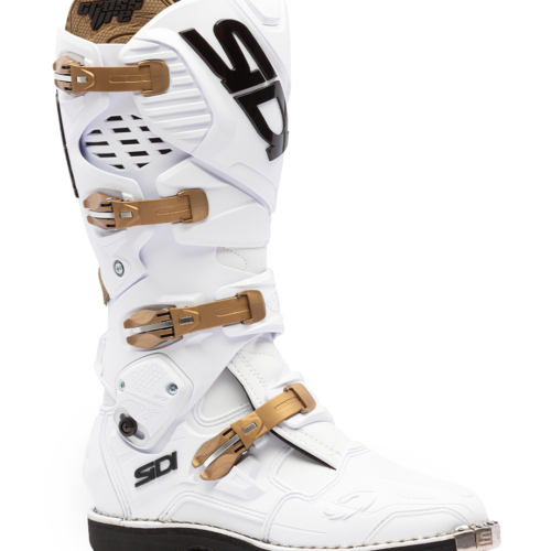 Stivali Moto Cross Sidi Crossfire 3 Bianco/Bronzo