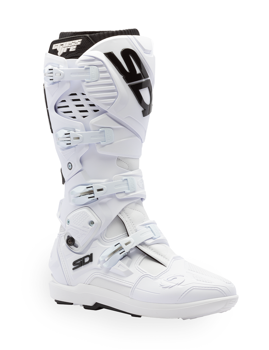Stivali Moto Cross Sidi Crossfire 3 SRS Bianco/Nero