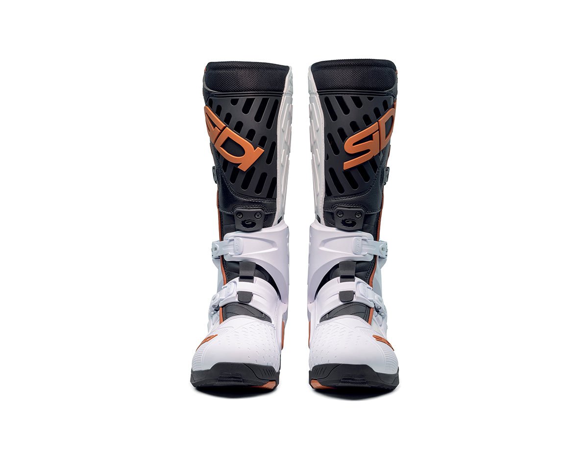 Stivali Moto Cross Sidi Crossair Bianco/Nero/Bronzo - immagine 3