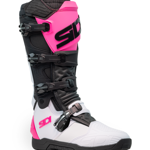 Stivali Moto Cross Sidi X-Power SC Bianco/Nero/Rosa