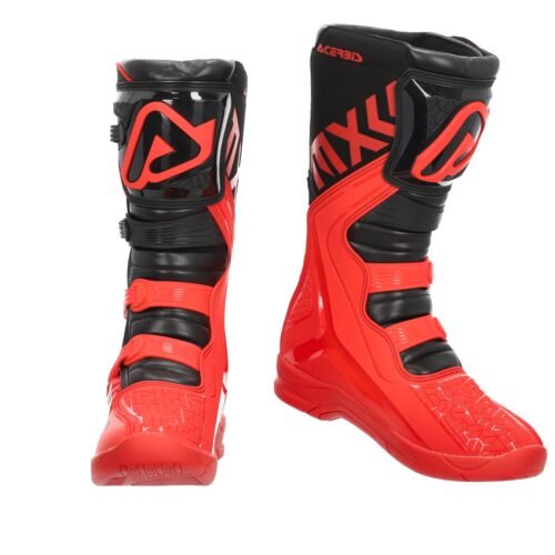 Stivali Moto Cross Acerbis X-Team Rosso/Nero