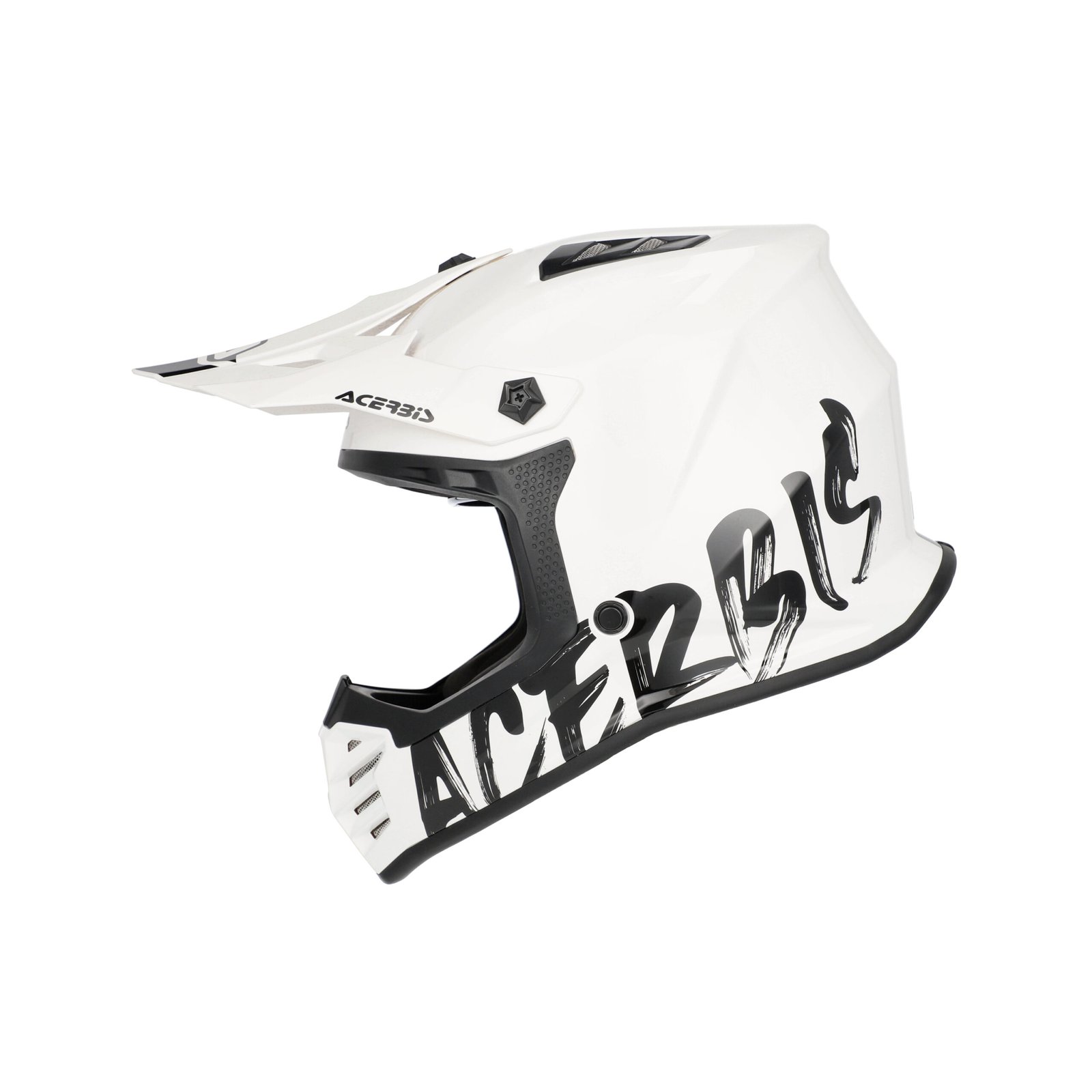 Casco Moto Cross Acerbis Profile Junior Bianco - immagine 3